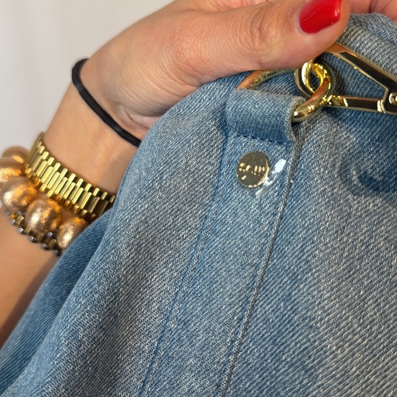 Stoney clover lane denim duffle bag with custom embroidery - Picture 12 of 14